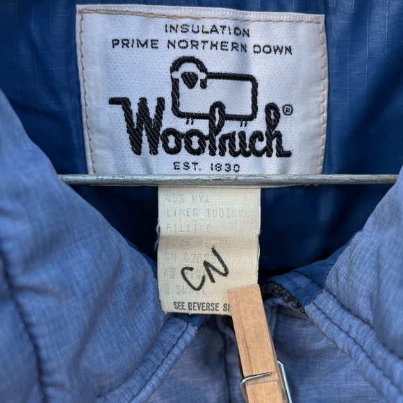 VTG Light Baby Blue Vest "Small" Prime Northern DOWN Big Pockets! USA NOS - Picture 3 of 11